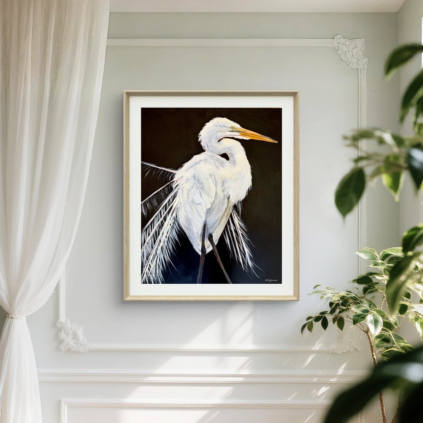 The Lone Egret