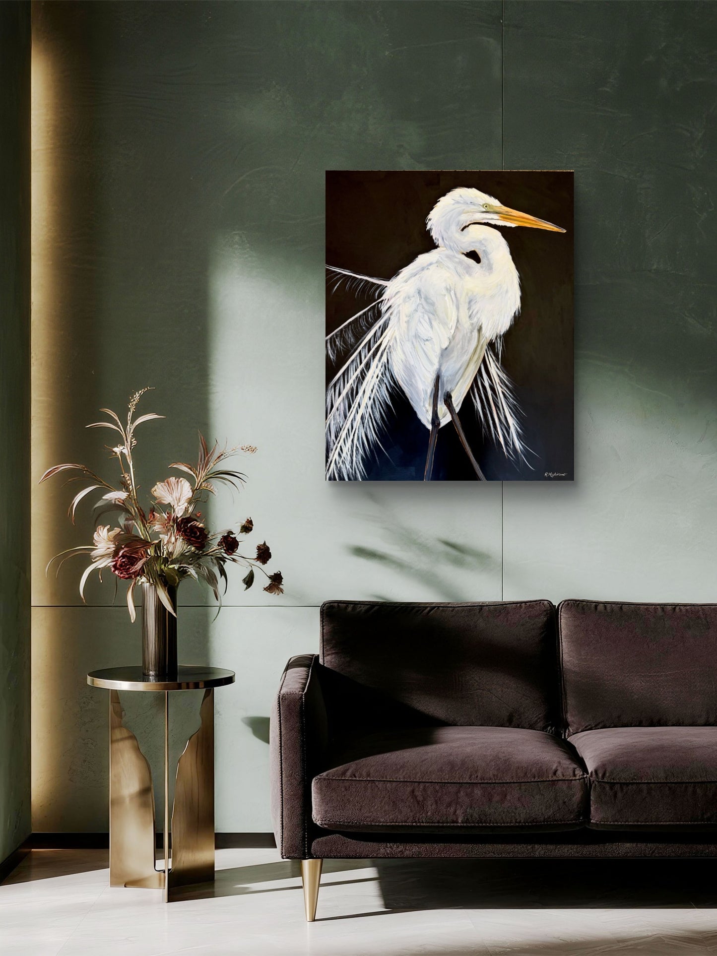 The Lone Egret