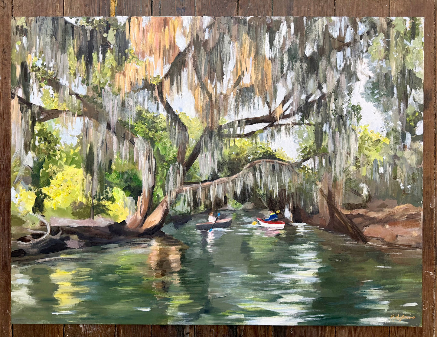 Paddling Through a Dream