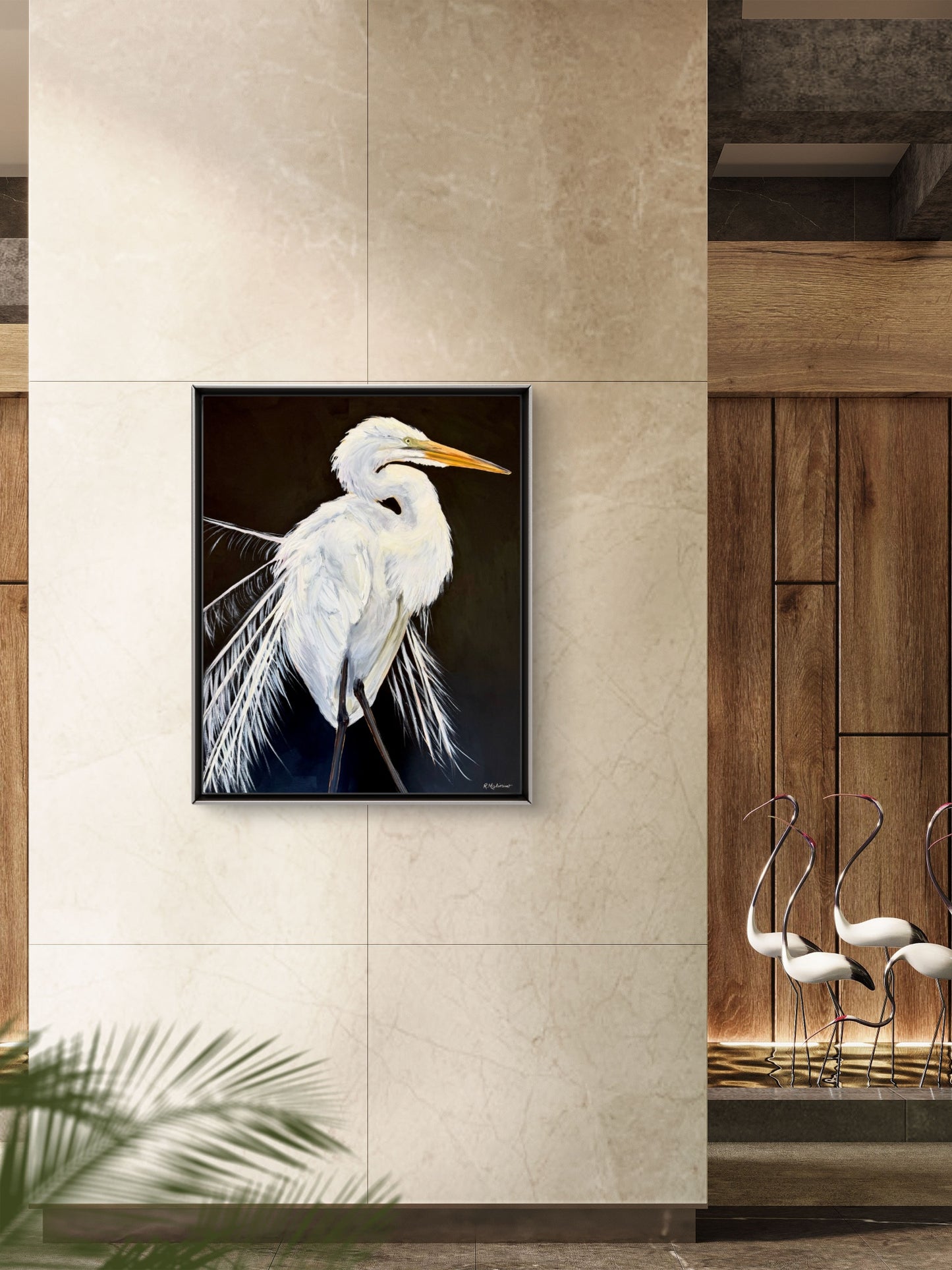 The Lone Egret