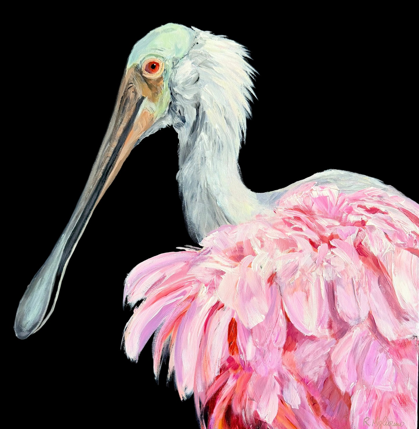 Blushing Spoonbill (SOLD)