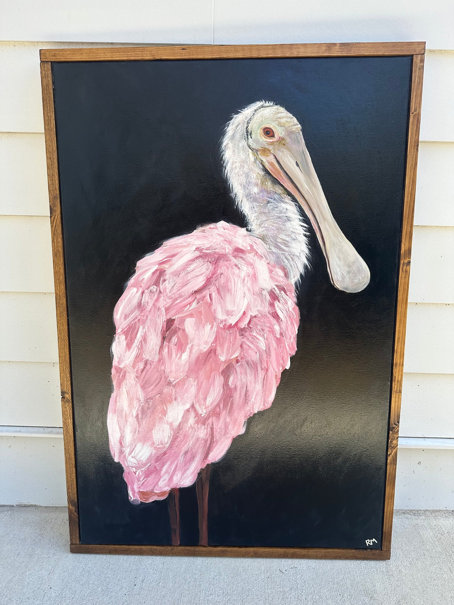 RADIANCE- PInk spoonbill print