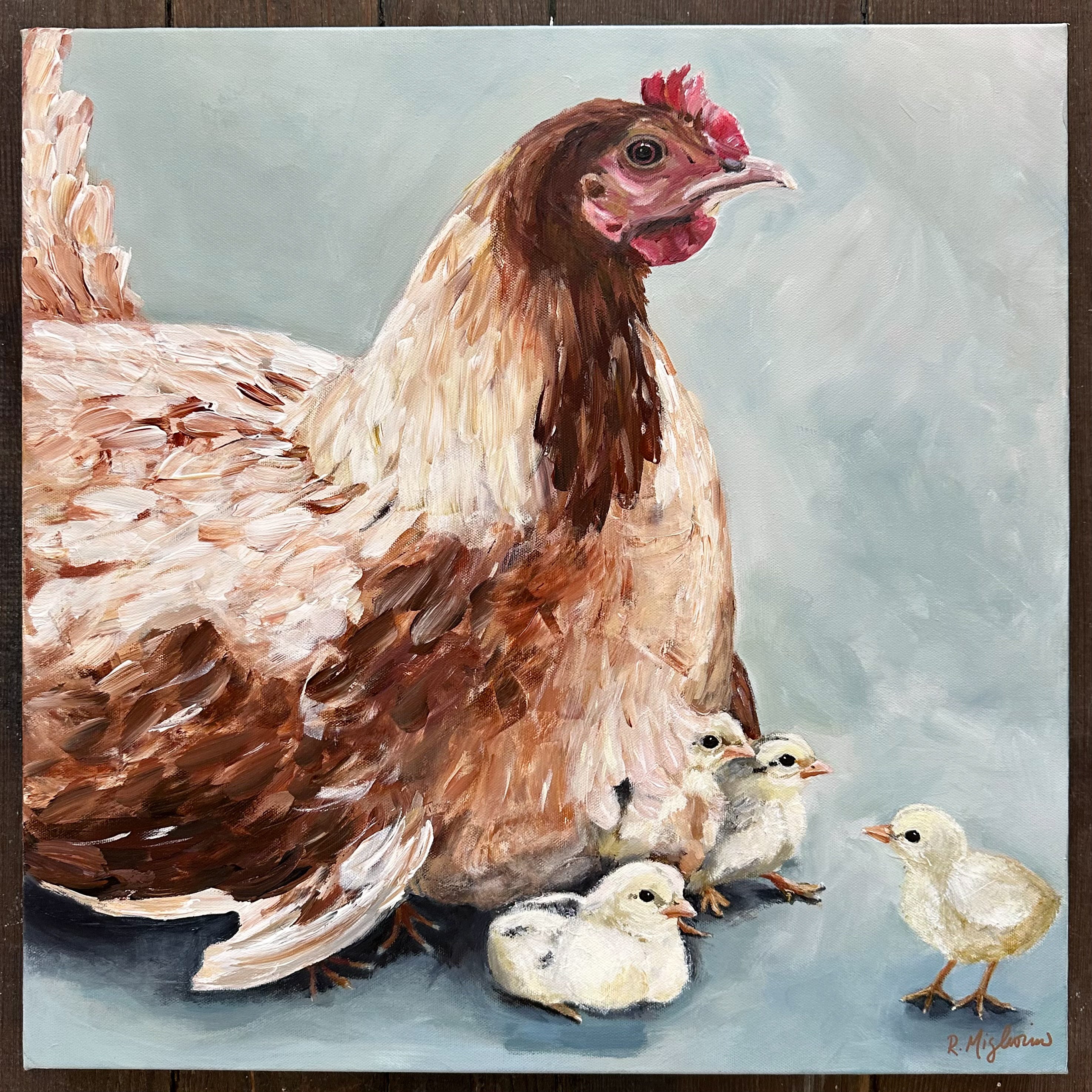 Mother Hen – Art by Rachel
